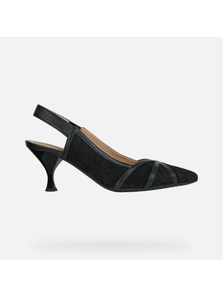 Geox Schwarze Damen-Pumps Geox Elisangel Mid
