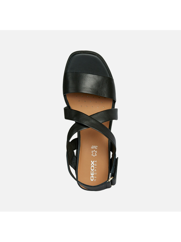 Geox Schwarze Damen-Sandalen Geox Spherica EC6