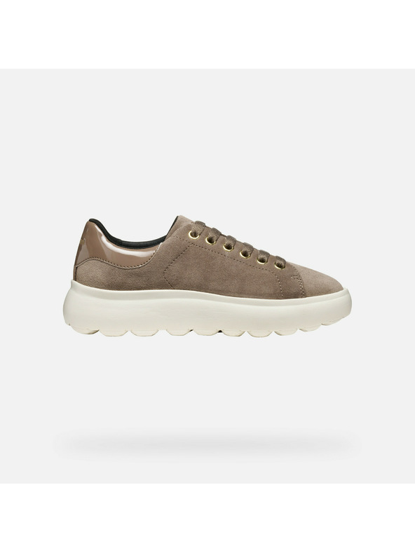 Geox Beige Damen-Sneaker Geox Spherca EC4.1