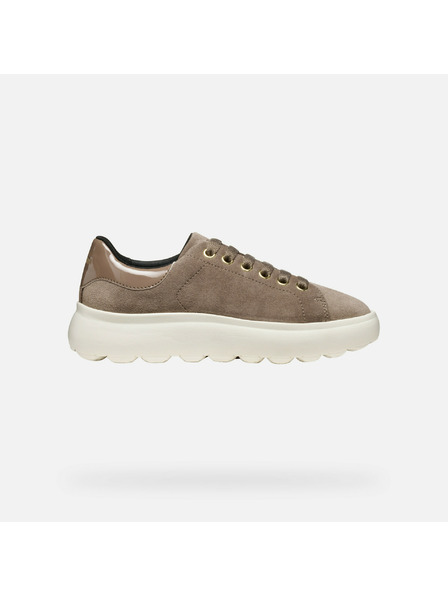 Geox Beige Damen-Sneaker Geox Spherca EC4.1