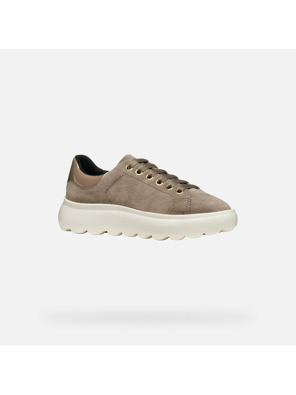 Geox Beige Damen-Sneaker Geox Spherca EC4.1
