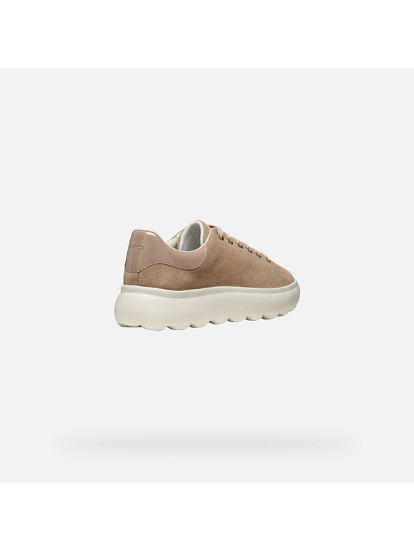 Geox Beige Geox Spherica EC4.1 Damen Turnschuhe