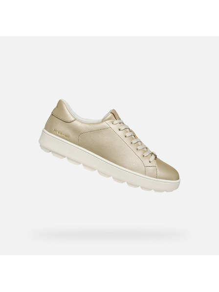 Geox Goldene Damen-Sneaker Geox Spherica ECUB-1
