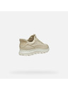 Geox Cremefarbene Damen-Sneaker Geox Spherica Plus