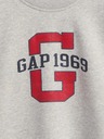 GAP Damen-Oversize-Crop-Sweatshirt VintageSoft Americana GAP