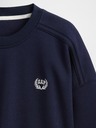 GAP Damen-Oversize-Crop-Sweatshirt VintageSoft Americana GAP