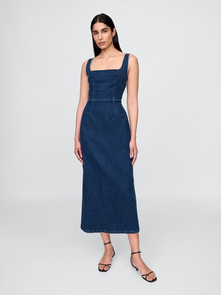 GAP Damen Jeans-Midikleid GAP