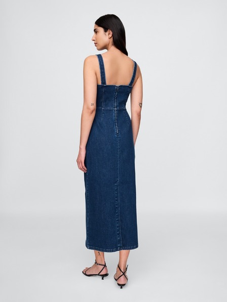 GAP Damen Jeans-Midikleid GAP