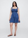 GAP Damen-Chambray-Minikleid GAP