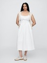 GAP Damen-Maxikleid aus Musselin mit Taschen GAP