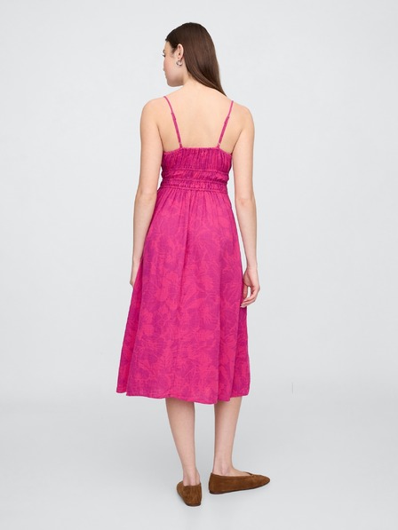 GAP Damen-Maxikleid aus Musselin mit Taschen GAP
