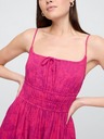 GAP Damen-Maxikleid aus Musselin mit Taschen GAP
