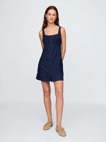 GAP Damen-Jeans-Minikleid UltraSoft GAP