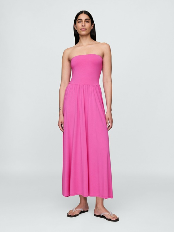 GAP Damen-Maxikleid mit Stretch GAP
