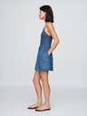 GAP Damen-Jeans-Minikleid mit Taschen GAP