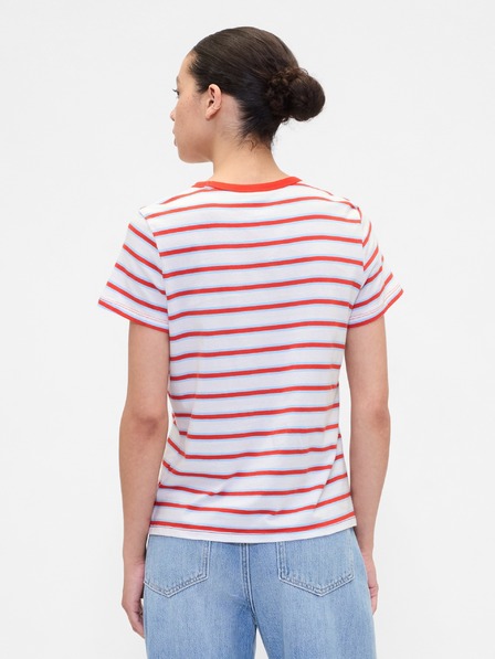GAP Damen-T-Shirt aus Baumwolle Americana GAP