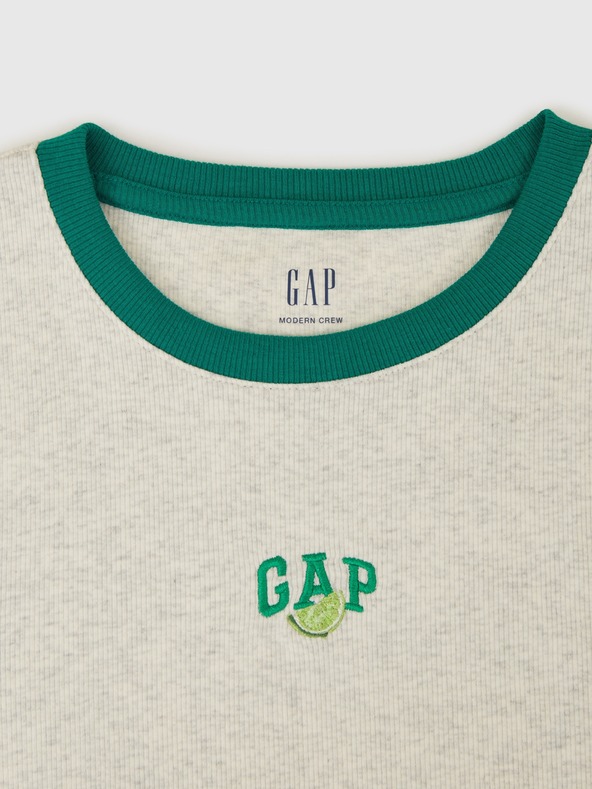 GAP Crop-Top mit Logo Americana GAP