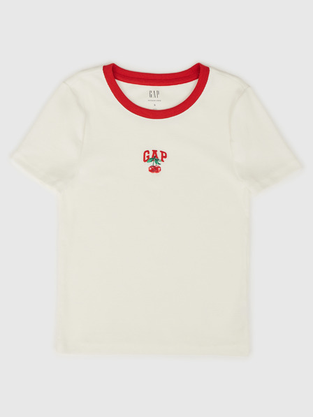 GAP Damen Crop-T-Shirt mit Logo GAP