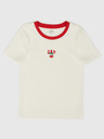GAP Damen Crop-T-Shirt mit Logo GAP