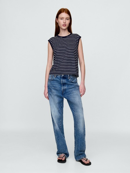 GAP Damen Leinen-Top GAP