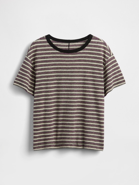 GAP Damen-Leinen-Crop-T-Shirt GAP