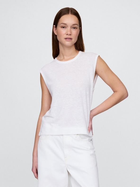 GAP Damen Leinen-Top GAP