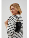 Moodo Schwarze Handytasche zum Umhängen