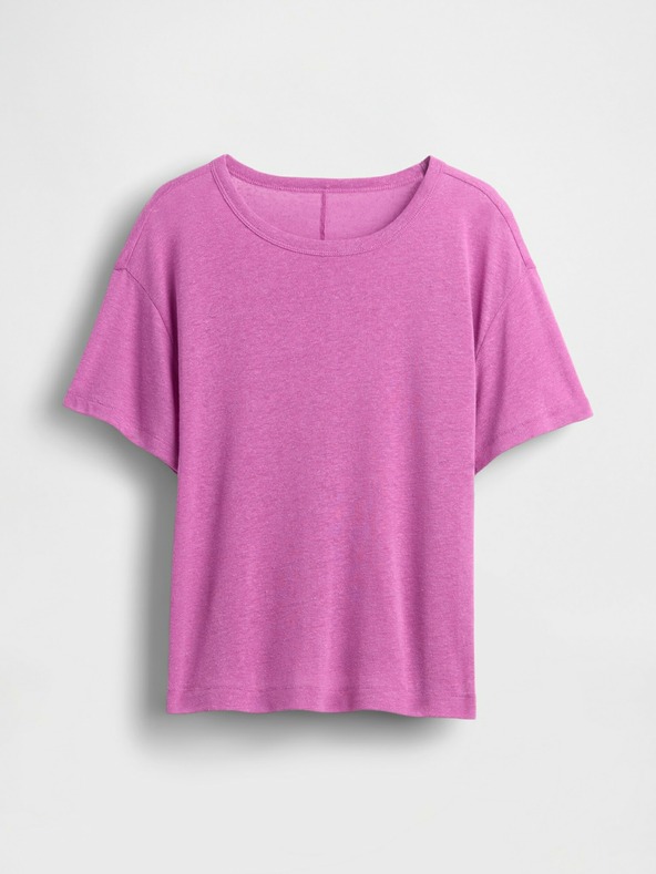 GAP Damen-Leinen-Crop-T-Shirt GAP