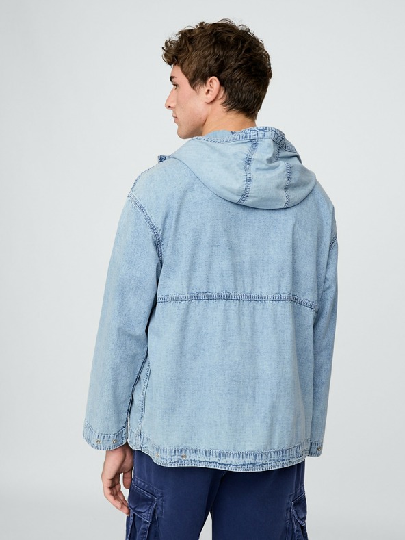 GAP Denim Oversize Jacke Ripstop GAP
