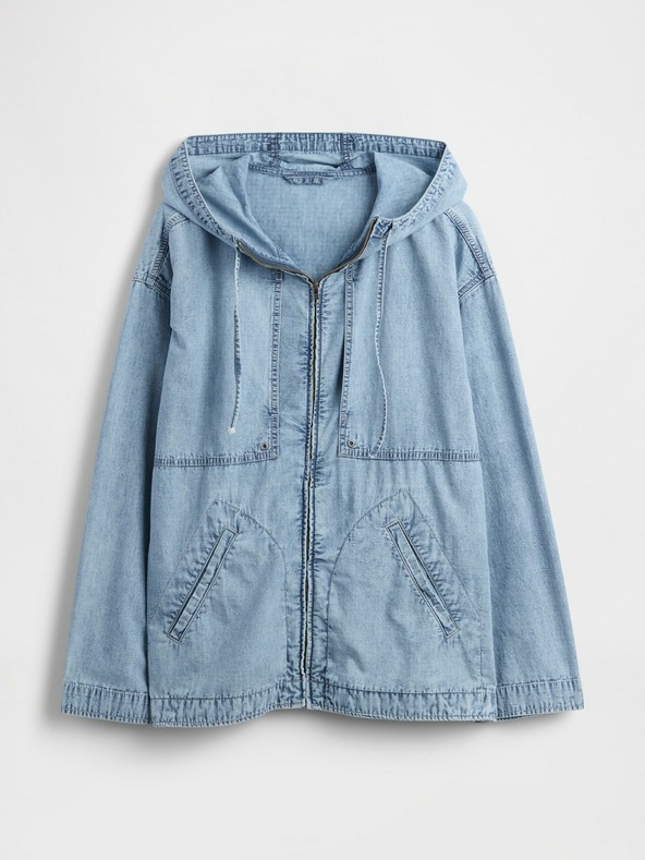 GAP Denim Oversize Jacke Ripstop GAP