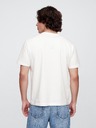 GAP Damen-T-Shirt mit Logo Americana GAP