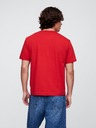 GAP Damen-T-Shirt mit Logo Americana GAP