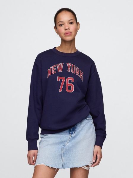 GAP Damen-Oversize-VintageSoft-Sweatshirt Americana GAP