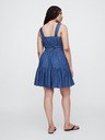 GAP Damen-Chambray-Minikleid GAP