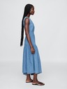 GAP Asymmetrisches Damen-Midikleid aus Denim GAP