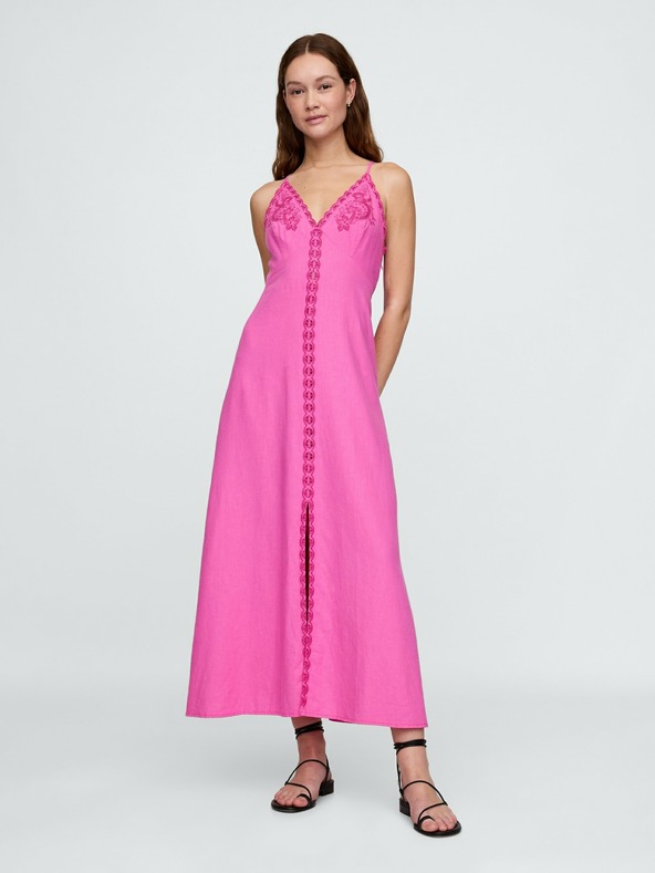 GAP Maxikleid aus Leinen GAP