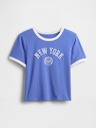 GAP Damen Crop-T-Shirt mit Logo GAP