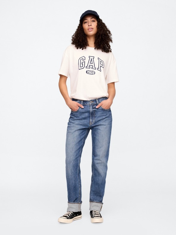 GAP T-Shirt aus Baumwolle Logo GAP