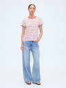 GAP Damen-T-Shirt aus Baumwolle Americana GAP
