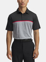 Under Armour Herren Poloshirt Under Armour UA Plyoff 3.0 Stripe Polo LB-BLK