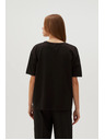 Moodo Schwarzes Damen T-Shirt