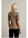 Moodo Braunes Damen T-Shirt