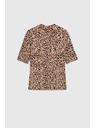Moodo Braunes Damen T-Shirt