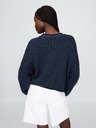 GAP Damen-Oversize-Crop-Pullover Americana GAP
