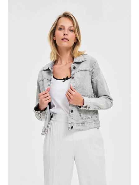 Moodo Graue Damenjacke Moodo