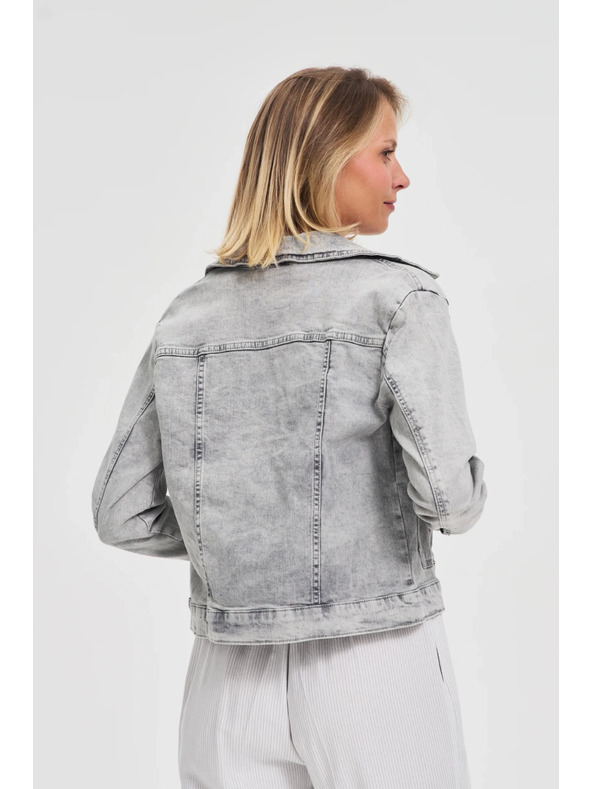 Moodo Graue Damenjacke Moodo