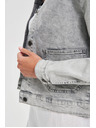 Moodo Graue Damenjacke Moodo