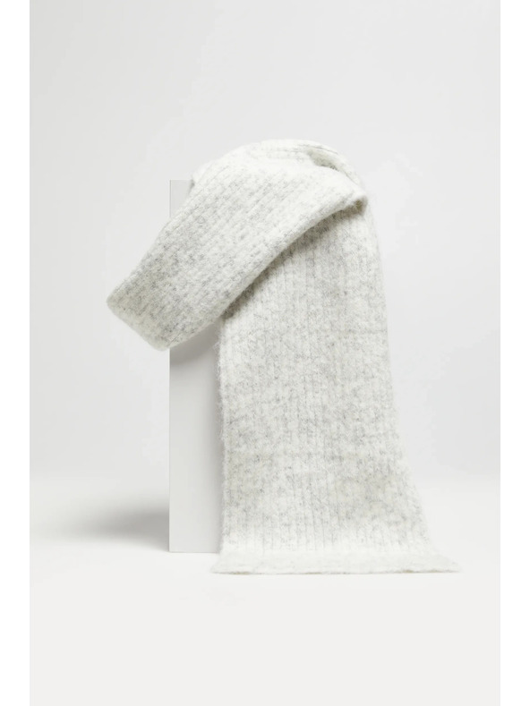 Moodo Grauer Damenschal