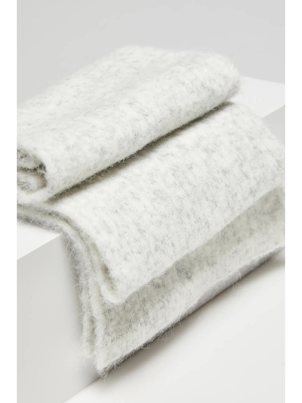 Moodo Grauer Damenschal