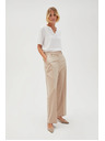 Moodo Beige Damenhose für festliche Anlässe Moodo